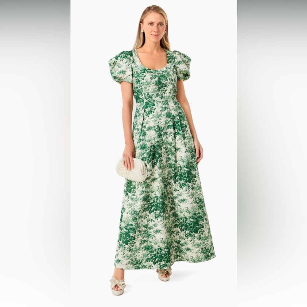 Cypress Toile Amelia Gown - Tuckernuck